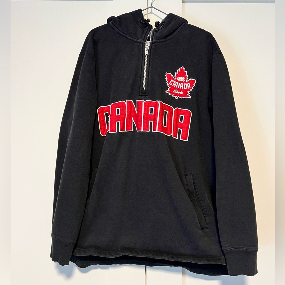 Men’s Roots zip up hoodie